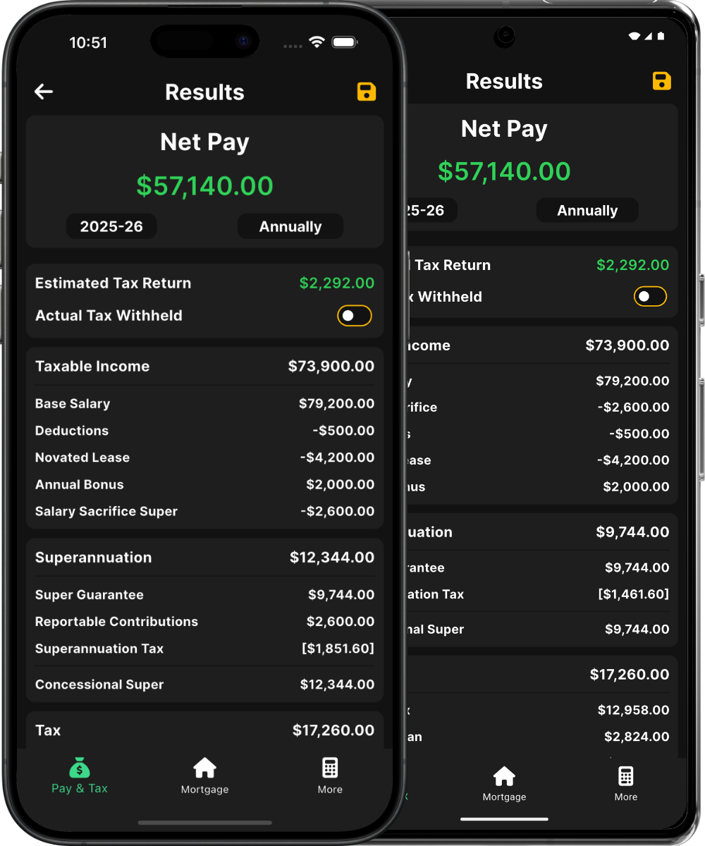 TaxCheck App Preview