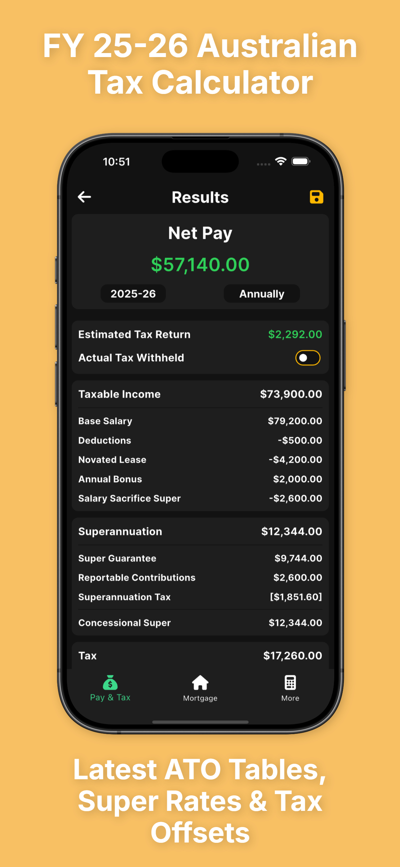 TaxCheck Screenshot 1